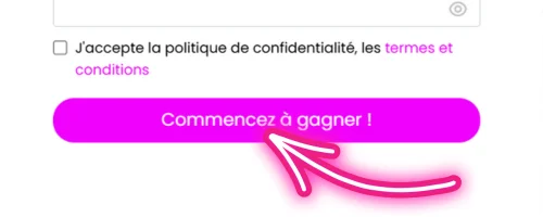 Complétez l'inscription