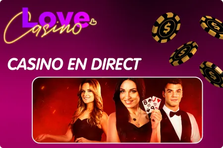 Navigation Casino en direct