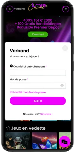 Account aanmaken in 30 seconden of inloggen